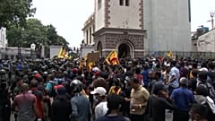 Sri Lanka'da protestolar