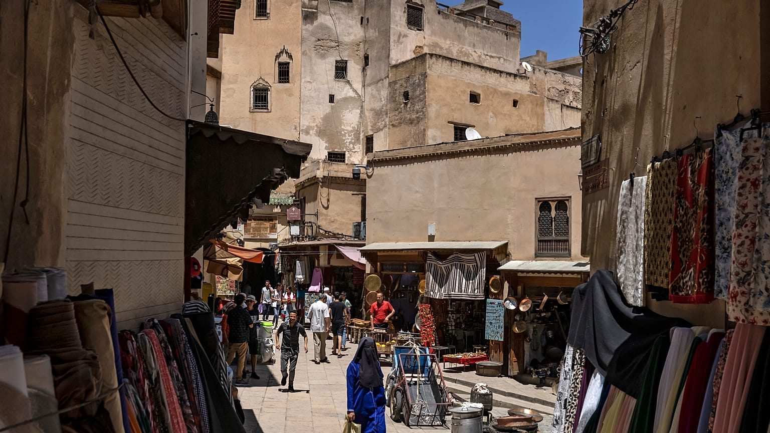 الصورة تم التقاطها في مدينة قاس المغربية 