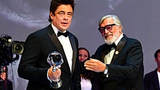 Benicio del Toro em Karlovy Vary