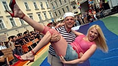 Pride felvonulás Ljubljanában 2005-ben