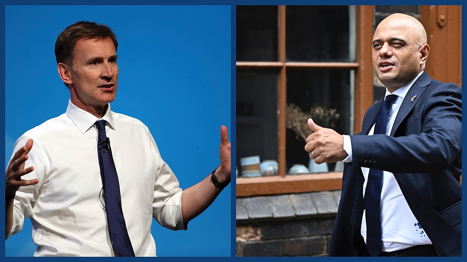 Jeremy Hunt és Sajid Javid