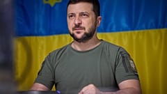 Volodimir Zelenszkij ukrán elnök