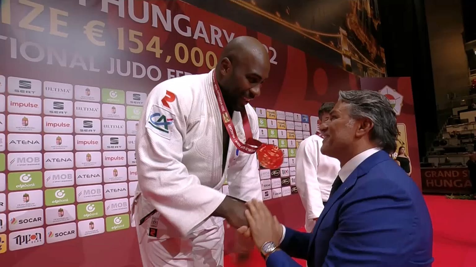El judoca francés Teddy Riner
