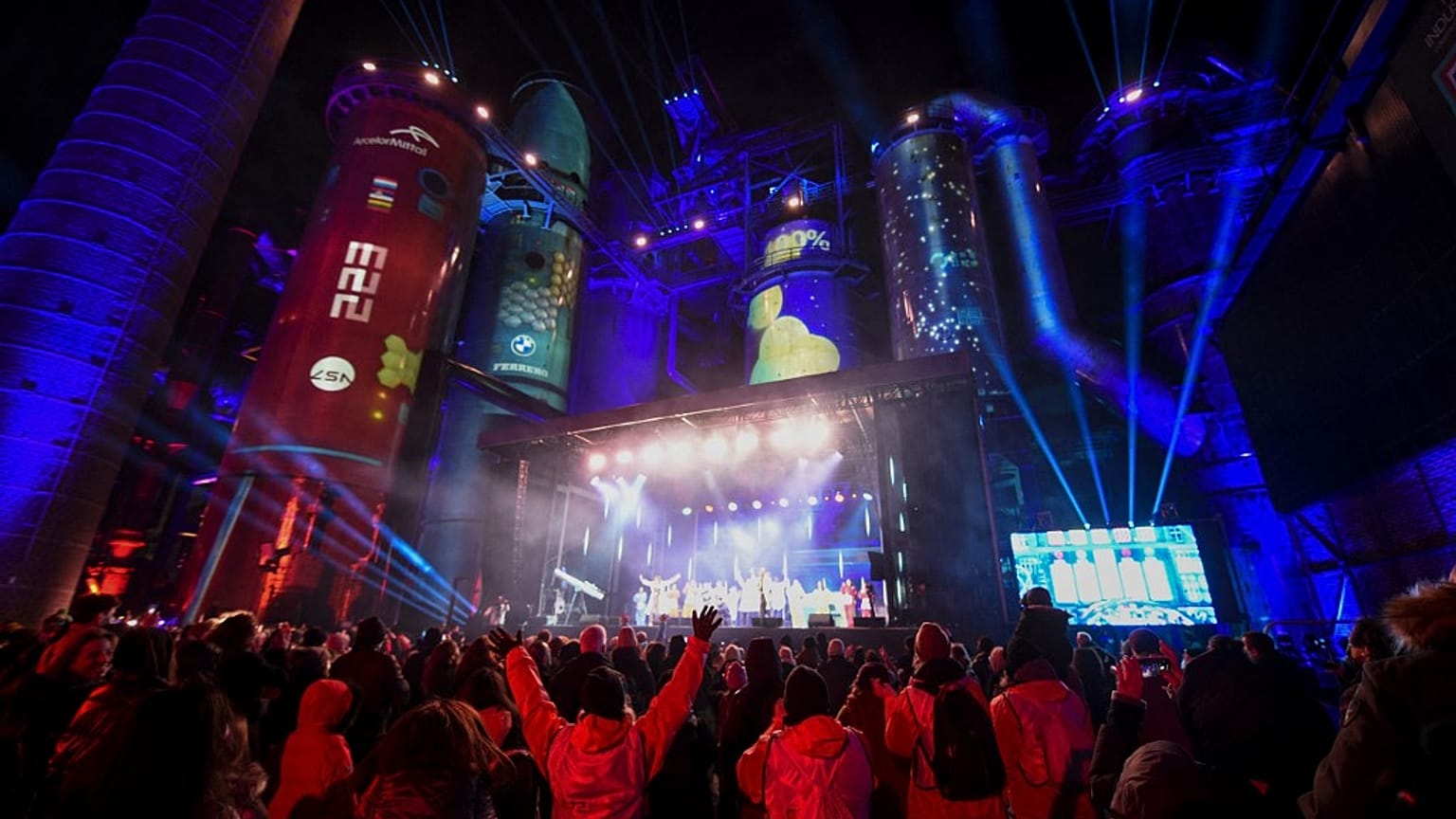 Un concert à Esch-sur-Alzette (Luxembourg), le 26 février 2022