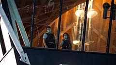 عکس آرشیوی از دادگاه دیپلمات ایرانی و همدستانش در بلژیک