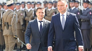 Zelenszkij és Duda találkozója 2019-ben (illusztráció)