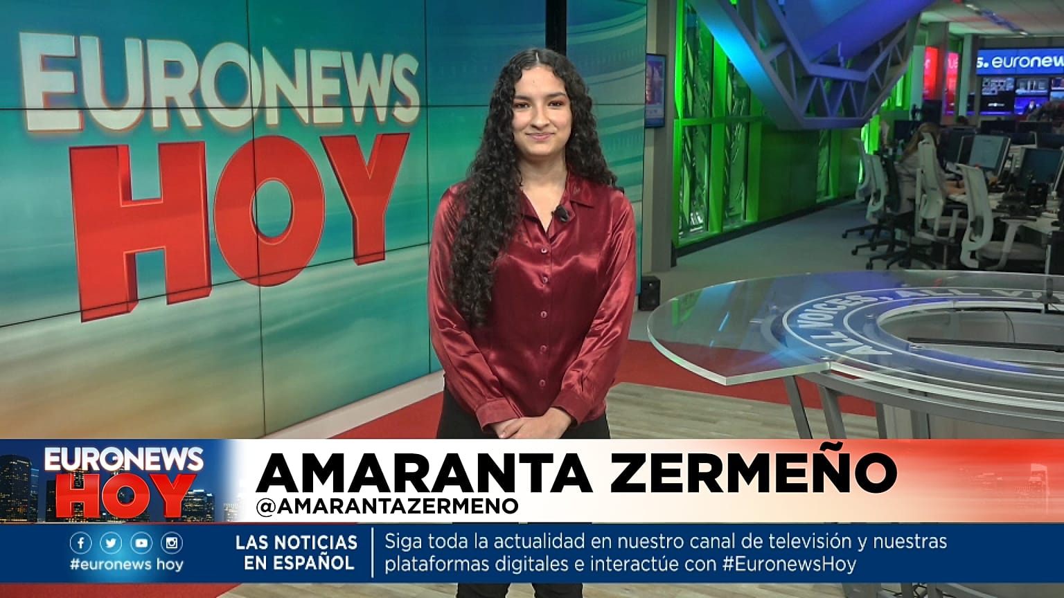 Amaranta Zermeño - Euronews Hoy del 12 de julio 2022