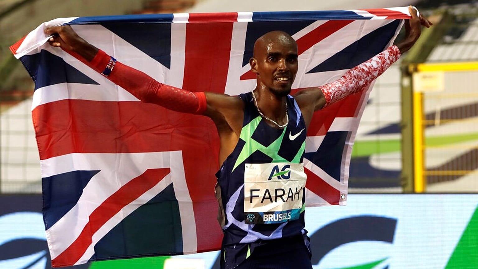 Mo Farah Berlinben ünnepli új világcsúcsát 2020-ban