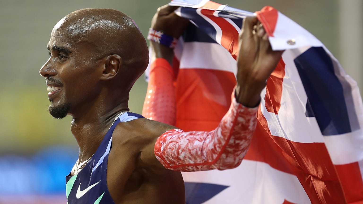 Mo Farah à Bruxelles en Belgique le vendredi 4 septembre 2020. 