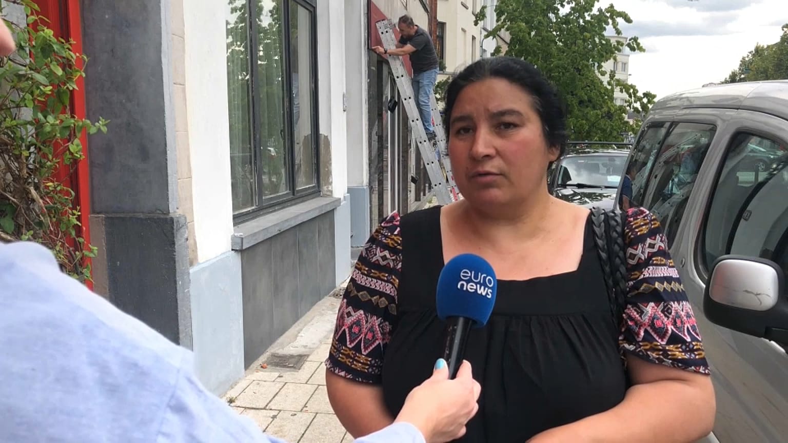 A housing crisis in Brussels has forced some people onto the streets.
