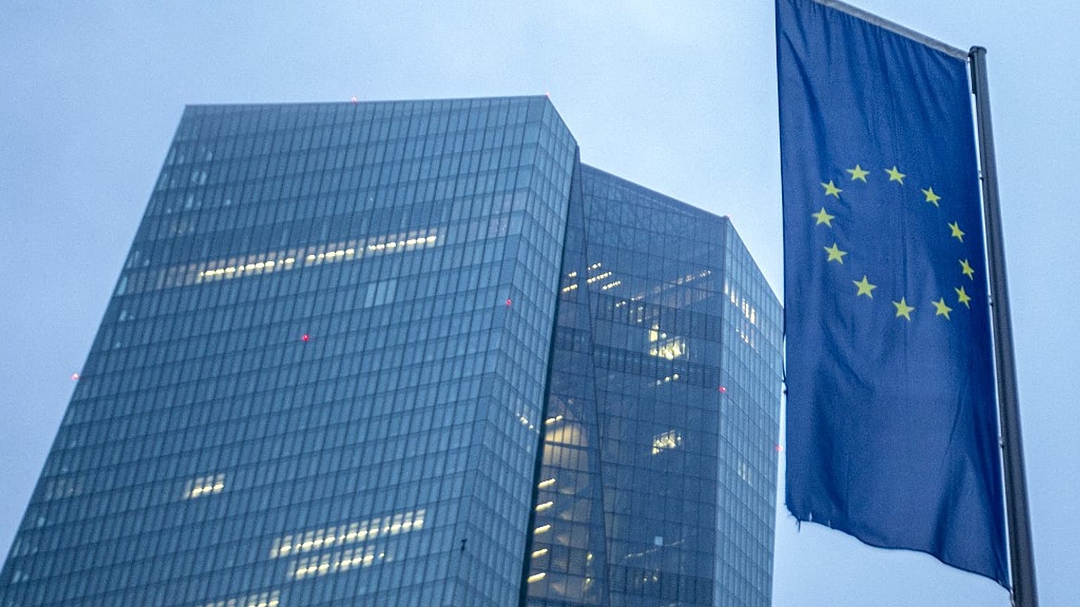Le bâtiment de la Banque centrale européenne à Francfort (Allemagne)