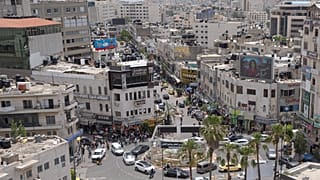 وسط مدينة رام الله بالضفة الغربية - أرشيف