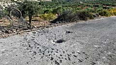 Ein Bild von dem Ort an dem Maher al-Agal getötet wurde