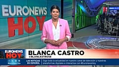 Blanca Castro presenta este miércoles 13 de julio Euronews Hoy. 