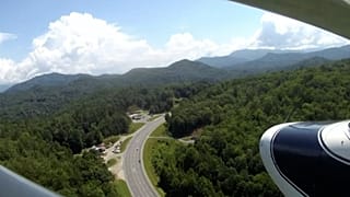 No one was hurt and the plane was not damaged.