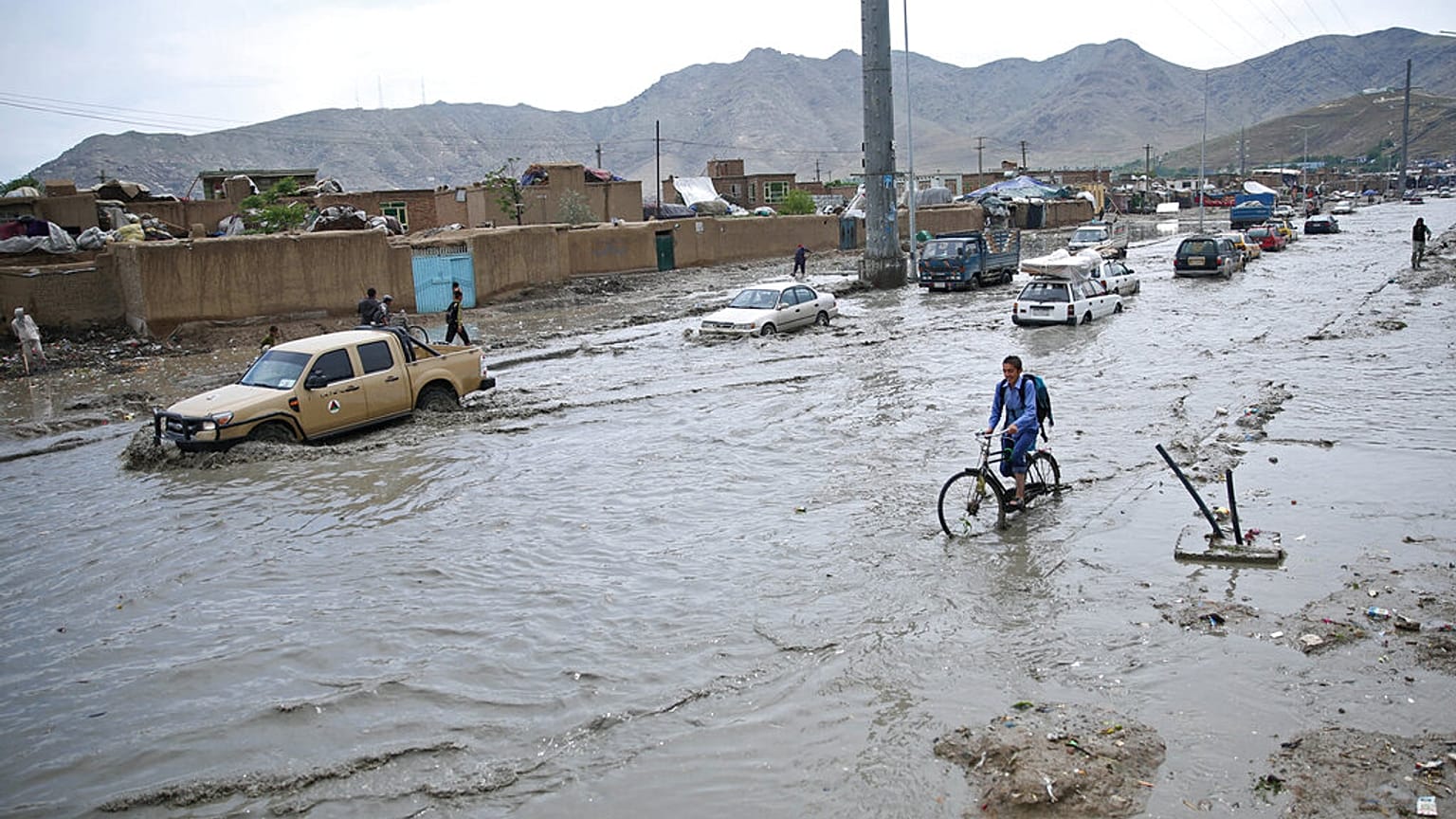 Afganistan'da sel (arşiv) 