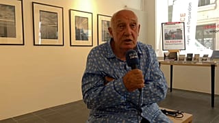 Raymond Depardon en el Instituto Lumière, Lyon, Francia 14/7/2022