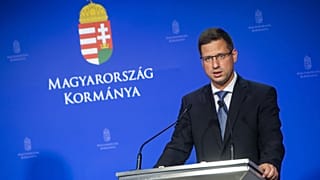 Archív kép: Gulyás Gergely a Kormányinfón