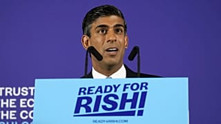 Rishi Sunak kampányol a brit konzervatívoknál