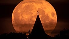Supermond in Russland