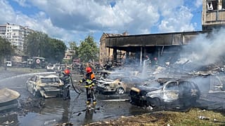 Последствия ракетного удара по Виннице 14 июля 2022