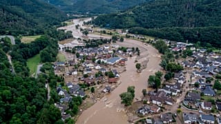 Vallée de l'Ahr, Allemagne juillet 2021