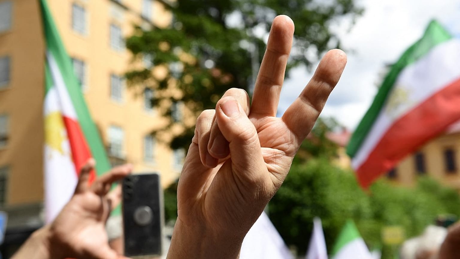 The verdict and sentence were welcomed by crowds outside the court in Stockholm.