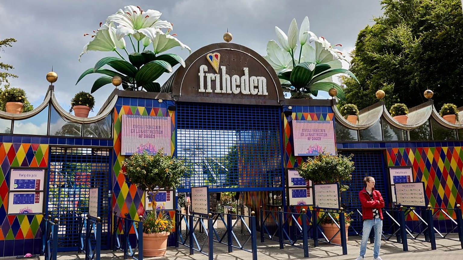 The theme park was evacuated and closed as police conduct an investigation.
