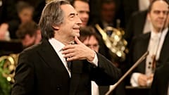 Le chef d'orchestre Riccardo Muti en 2018 lors d'un concert à Vienne 