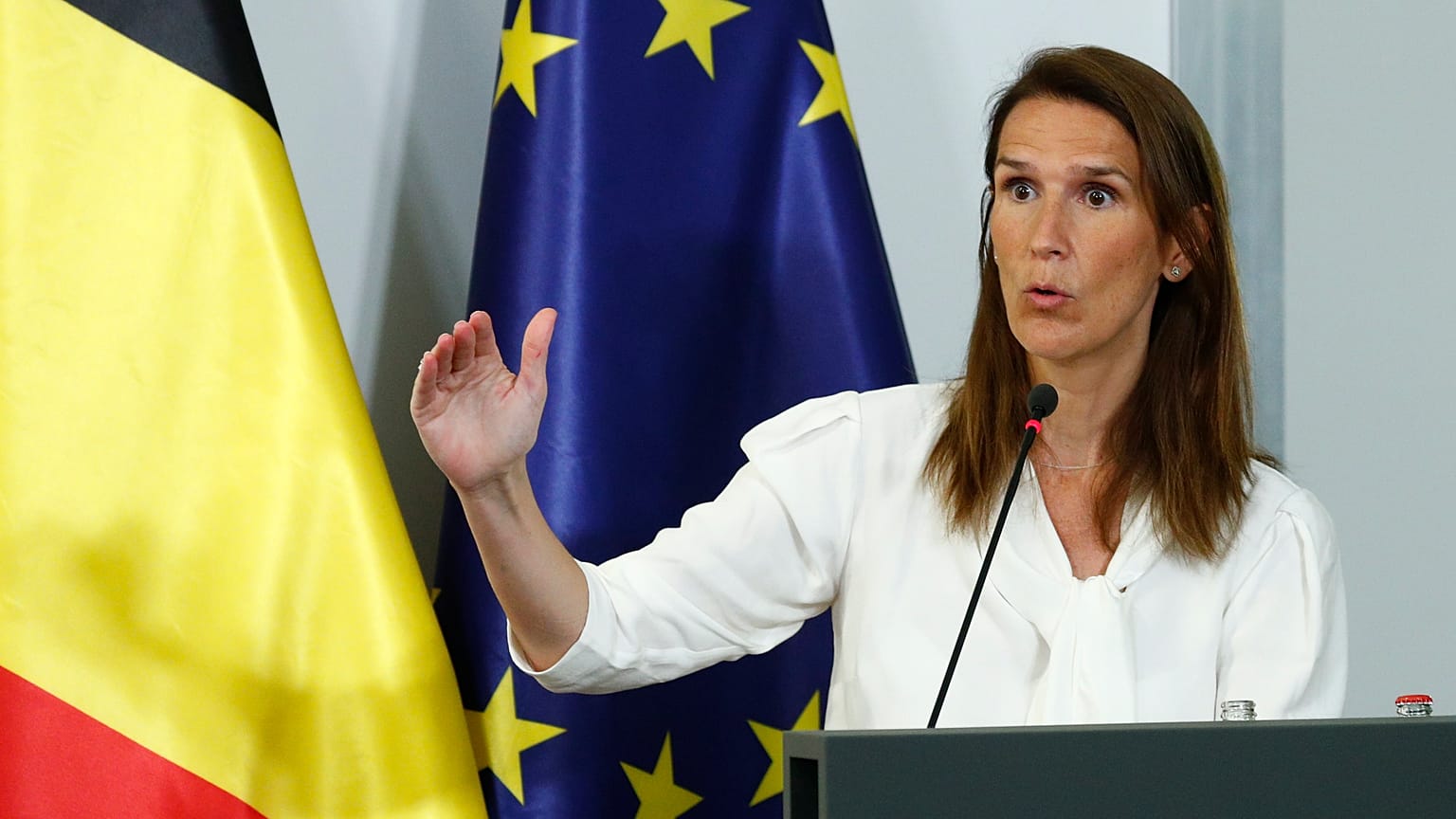 Sophie Wilmes served as Belgium's first female prime minister from 2019 to 2020.