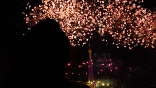 Feu d'artifice à Paris