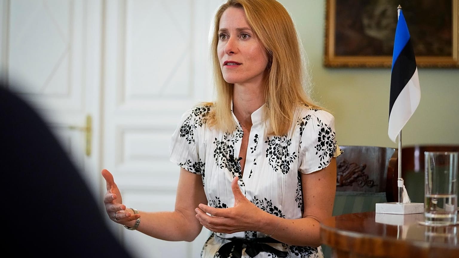 FILE - Prime Minister of Estonia, Kaja Kallas. June 2022.