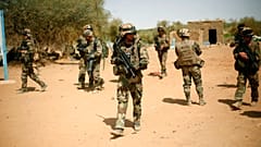 جنود فرنسيون في مدينة جاو شمال مالي.