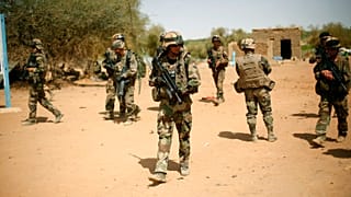 جنود فرنسيون في مدينة جاو شمال مالي.