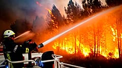 Waldbrände halten weite Teile Südeuropas in Atem