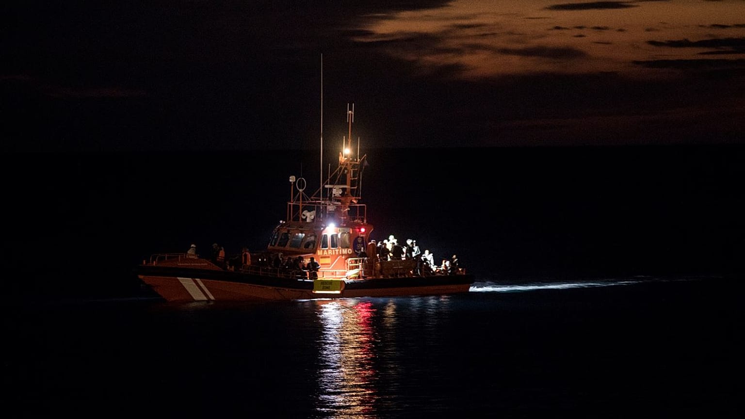 NGOs say the number of women and children trying to reach the Canary Islands is increasing.