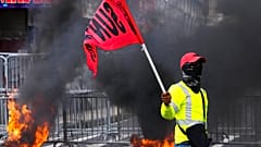 In mehreren Landesteilen gab es Straßenblockaden