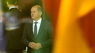 German Chancellor Olaf Scholz in Berlin, 14 July 2022