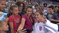 Barbara Matić lässt sich feiern