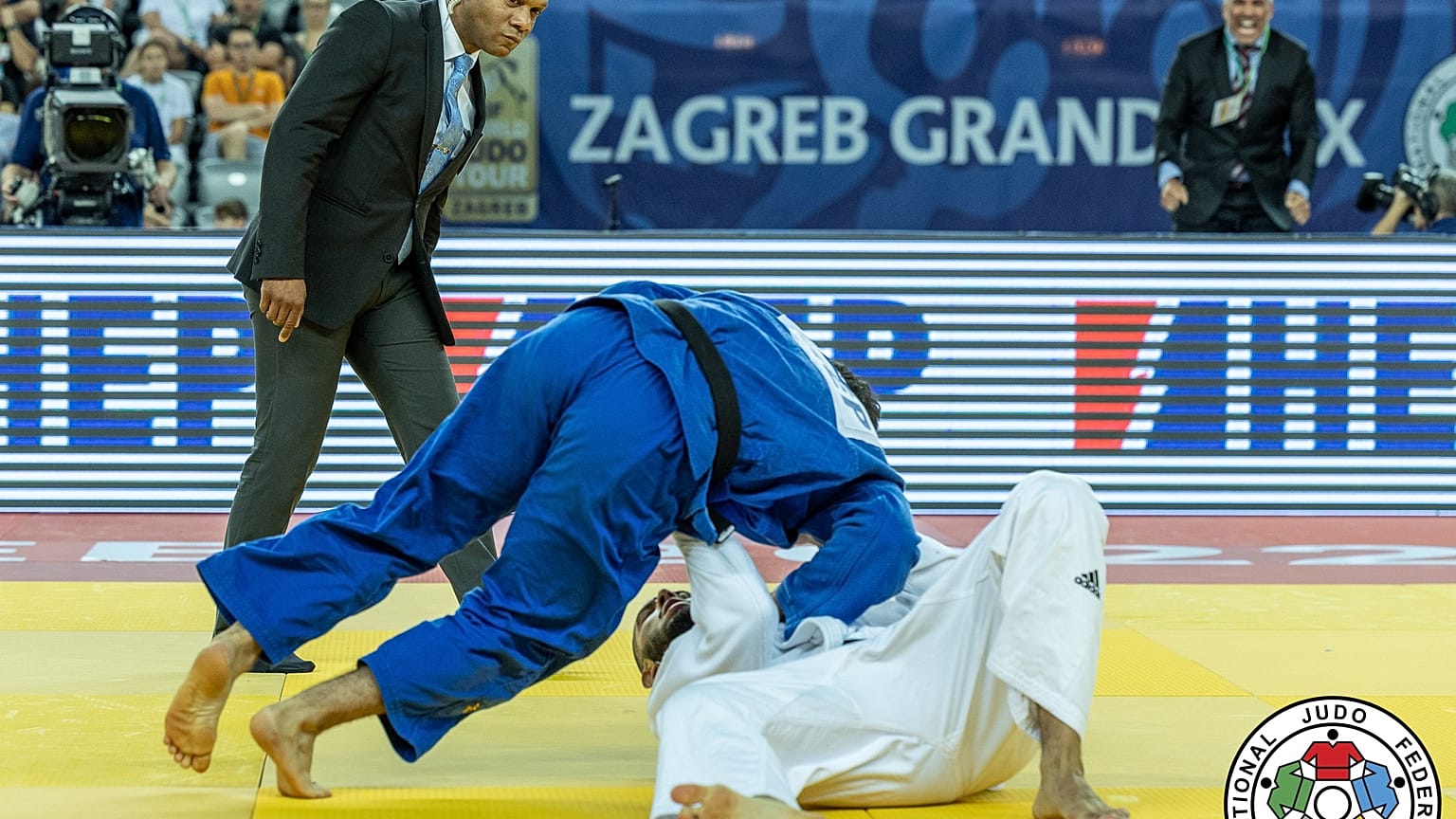 O português João Fernando derrotou, por ippon, o marroquino Achraf Moutii, no combate pelo bronze em -81kg.