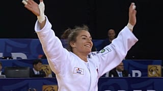 Барбара Матич - действующая чемпионка мира по дзюдо на Гран-при в Загребе, 16 июля 2022 г.
