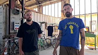 Thomas Steinmann & Serge Ecker en el espacio de creación Vewa