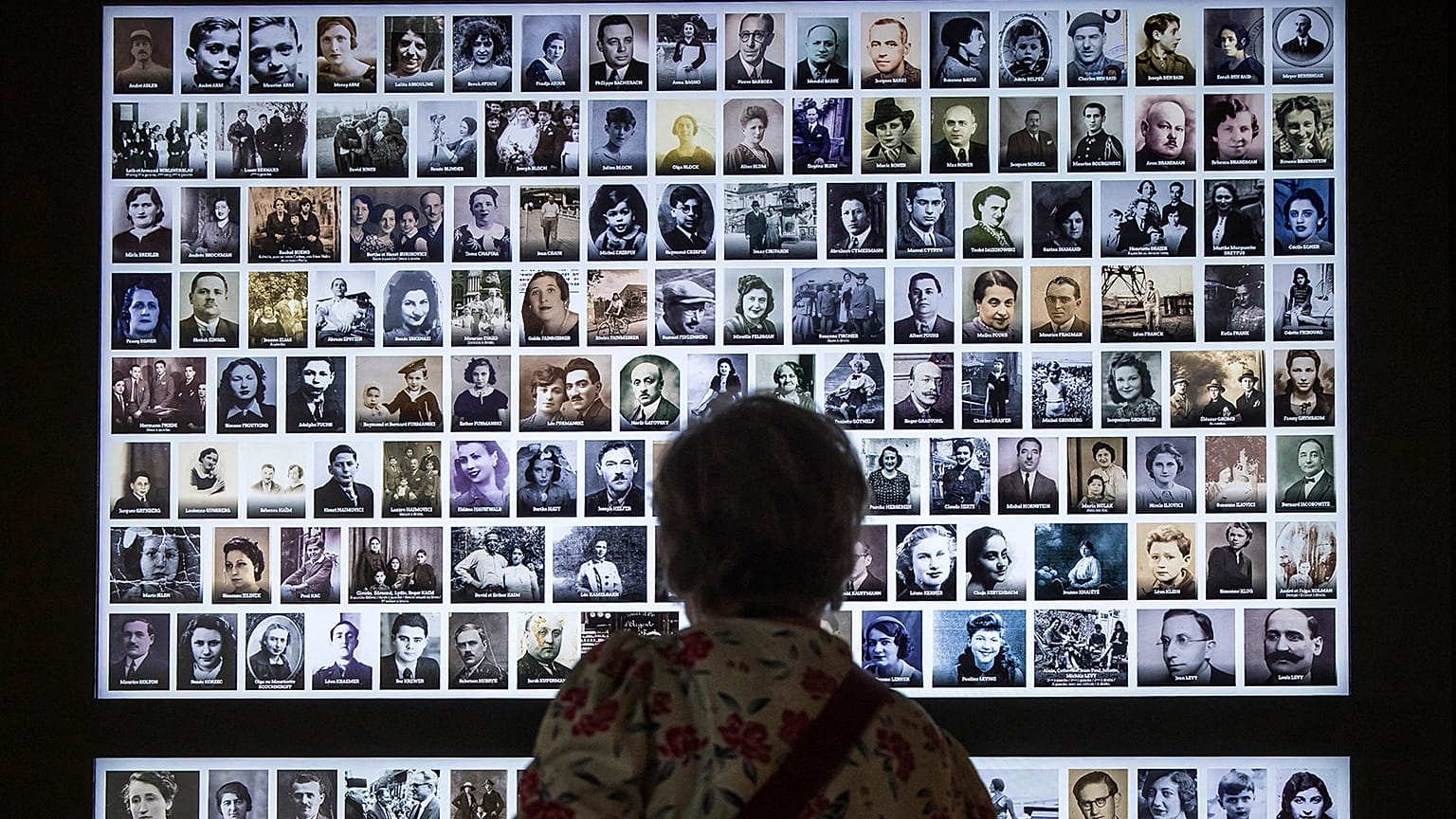 Memorial at the Winter Velodrome in Paris where Jews were rounded up in 1942.