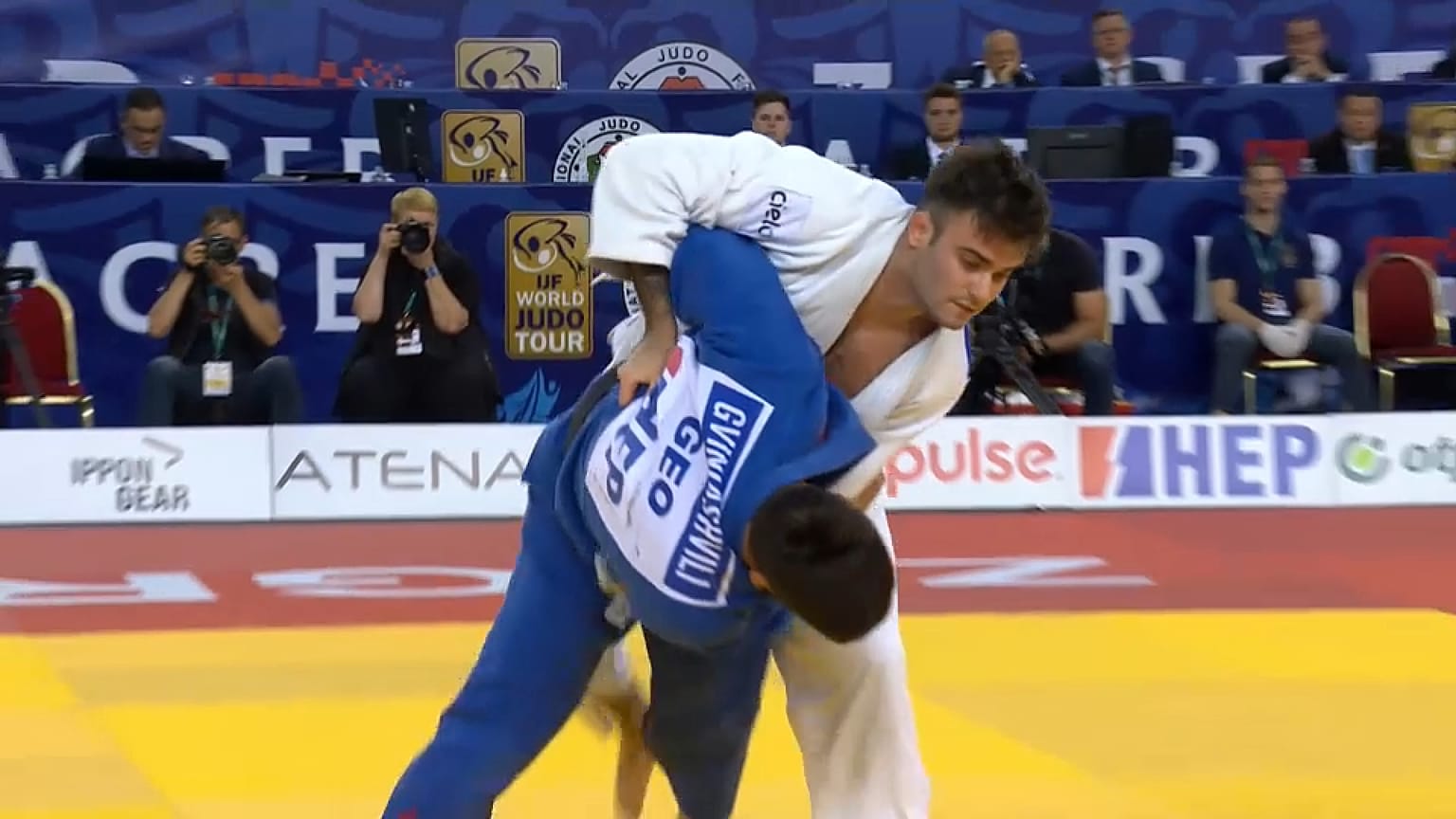 A 7th Grand Prix gold for Georgian powerhouse Gviniashvili 