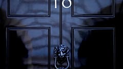 Die geschlossene Tür von Downing Street Nr. 10