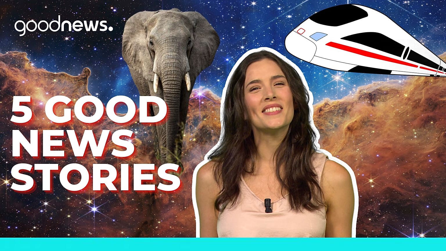 Don’t be downcast, here are five news stories to send you off into the weekend with a smile.
