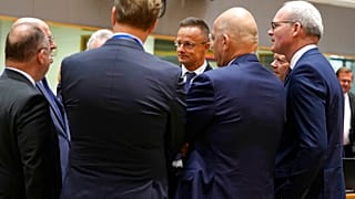 Uniós külügymiszterek Brüsszelben 2022. július 18-án