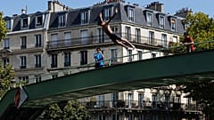 Mergulho no rio Sena, em Paris