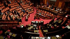 Ein Blick ins Abgeornetenhaus 
