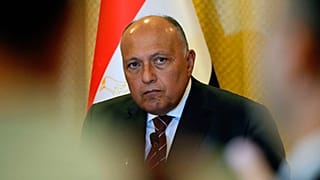 وزير الخارجية المصري سامح شكري - أرشيف